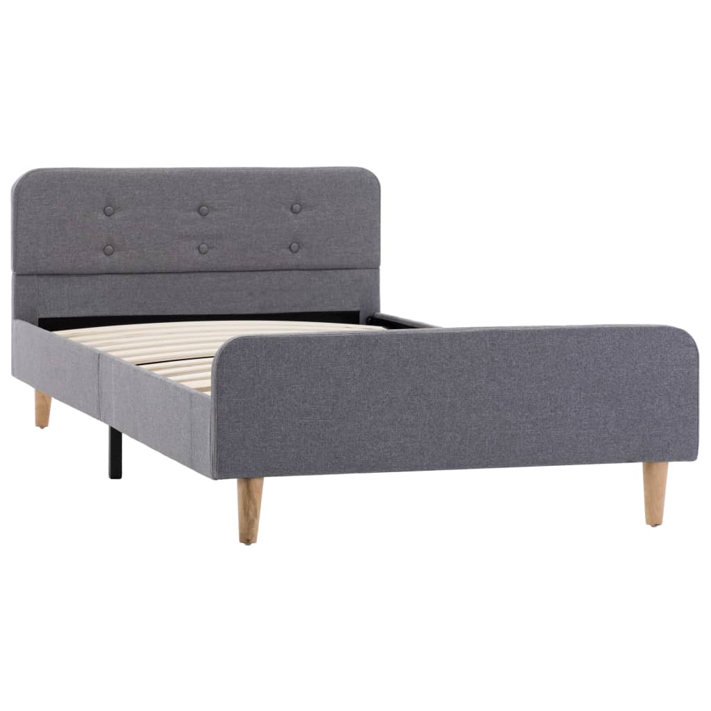 Giroletto Grigio Chiaro in Tessuto 90x200 cm | homemem39