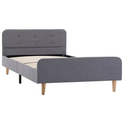 Giroletto Grigio Chiaro in Tessuto 90x200 cm | homemem39