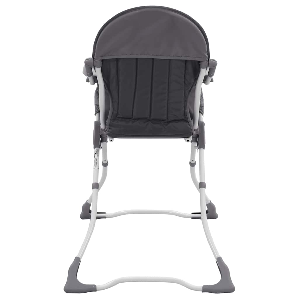 Seggiolone Pappa per Bambini Grigio e Bianco - homemem39