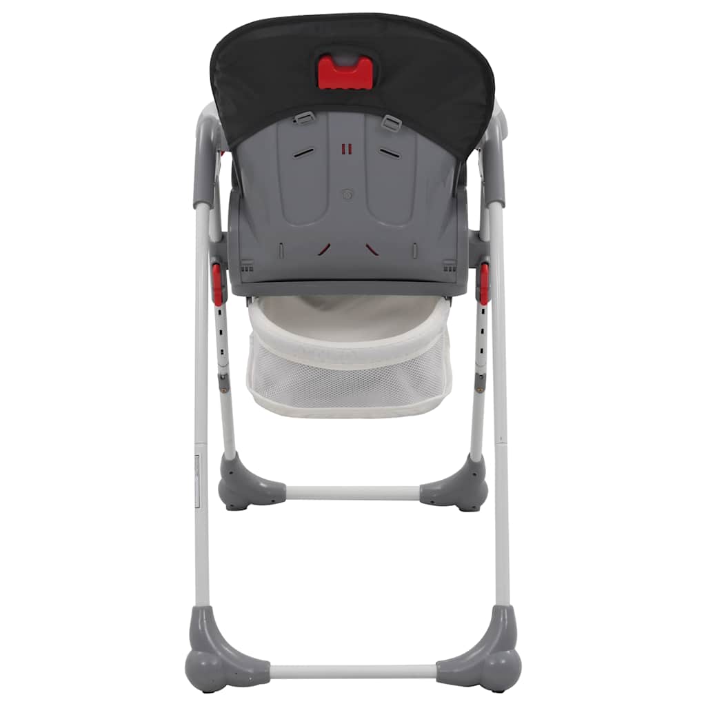 Seggiolone Pappa per Bambini Grigio - homemem39