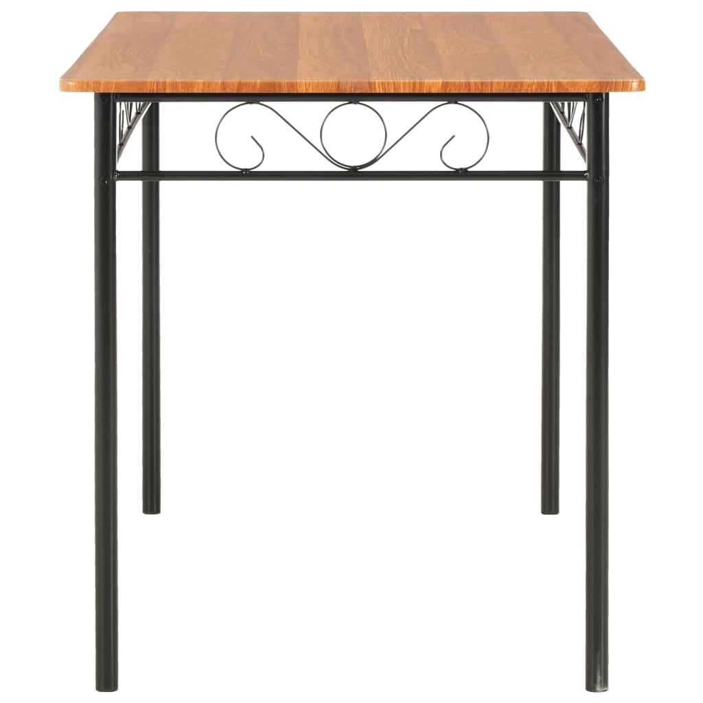 Tavolo da Pranzo Marrone 120x70x75 cm in MDF | homemem39