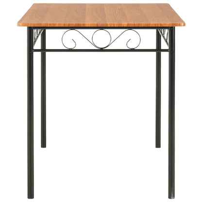 Tavolo da Pranzo Marrone 120x70x75 cm in MDF | homemem39