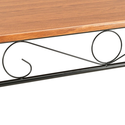 Tavolo da Pranzo Marrone 120x70x75 cm in MDF | homemem39