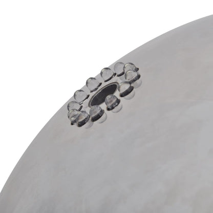 Fontane da Giardino a Sfera 3 pz con LED in Acciaio Inox 30 cm | homemem39