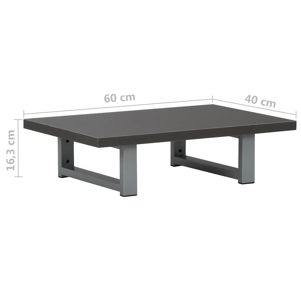 Mobile da Bagno Grigio 60x40x16,3 cm | homemem39