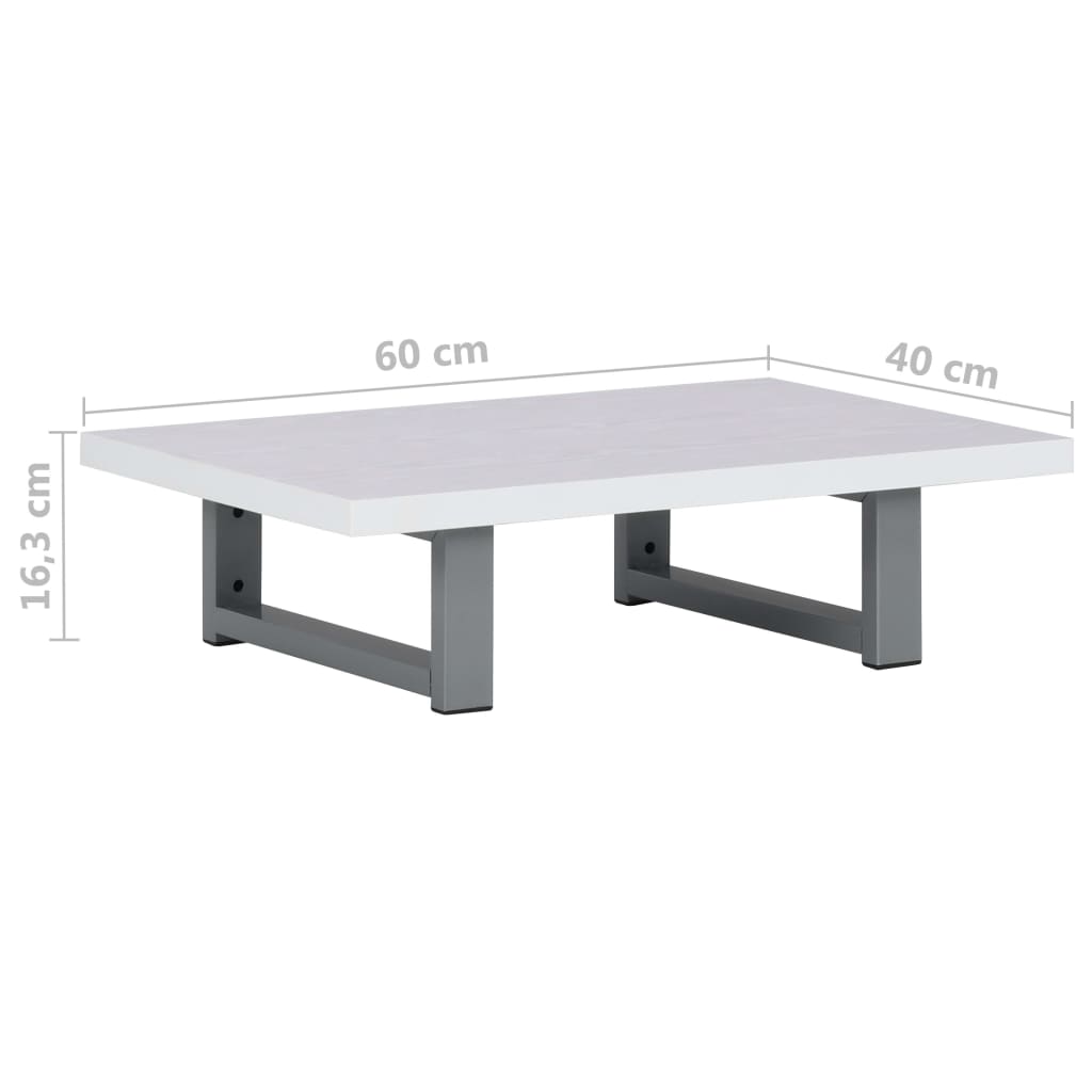 Mobile da Bagno Bianco 60x40x16,3 cm