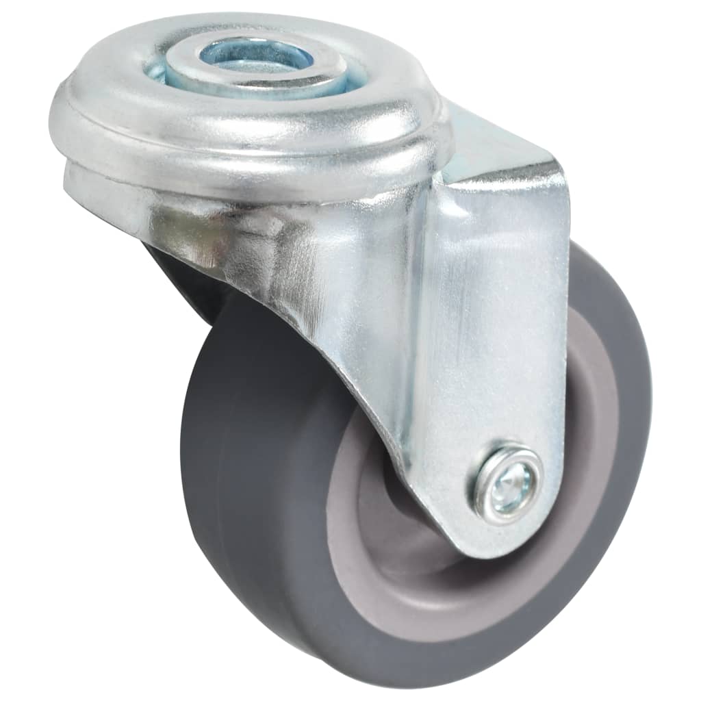 Ruote Girevoli con Foro per Bullone 24 pz 50 mm - homemem39