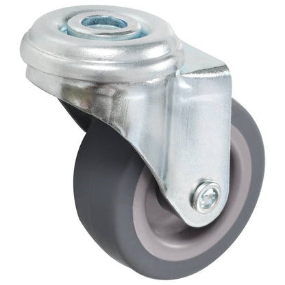 Ruote Girevoli con Foro per Bullone 24 pz 50 mm - homemem39