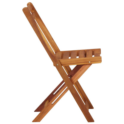 Tavolo da Giardino con Fioriera e 2 Sedie Bistrot Legno Acacia | homemem39