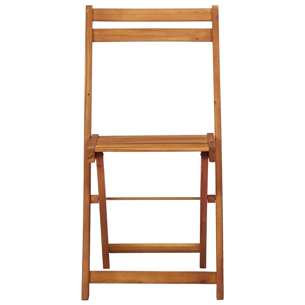 Tavolo da Giardino con Fioriera e 2 Sedie Bistrot Legno Acacia | homemem39