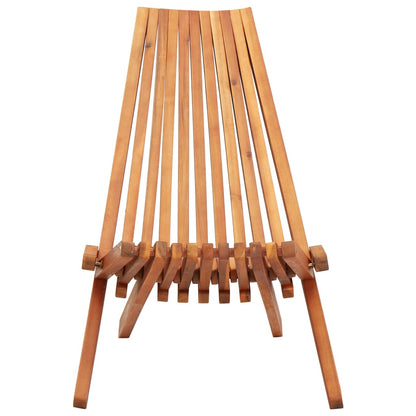 Sedia a Sdraio da Esterno Pieghevole Legno Massello di Acacia | homemem39