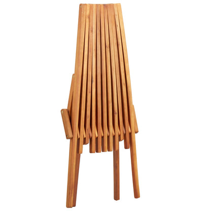 Sedia a Sdraio da Esterno Pieghevole Legno Massello di Acacia | homemem39