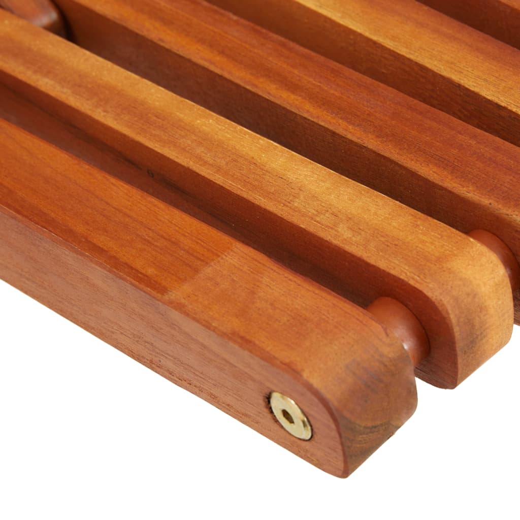 Sedia a Sdraio da Esterno Pieghevole Legno Massello di Acacia | homemem39