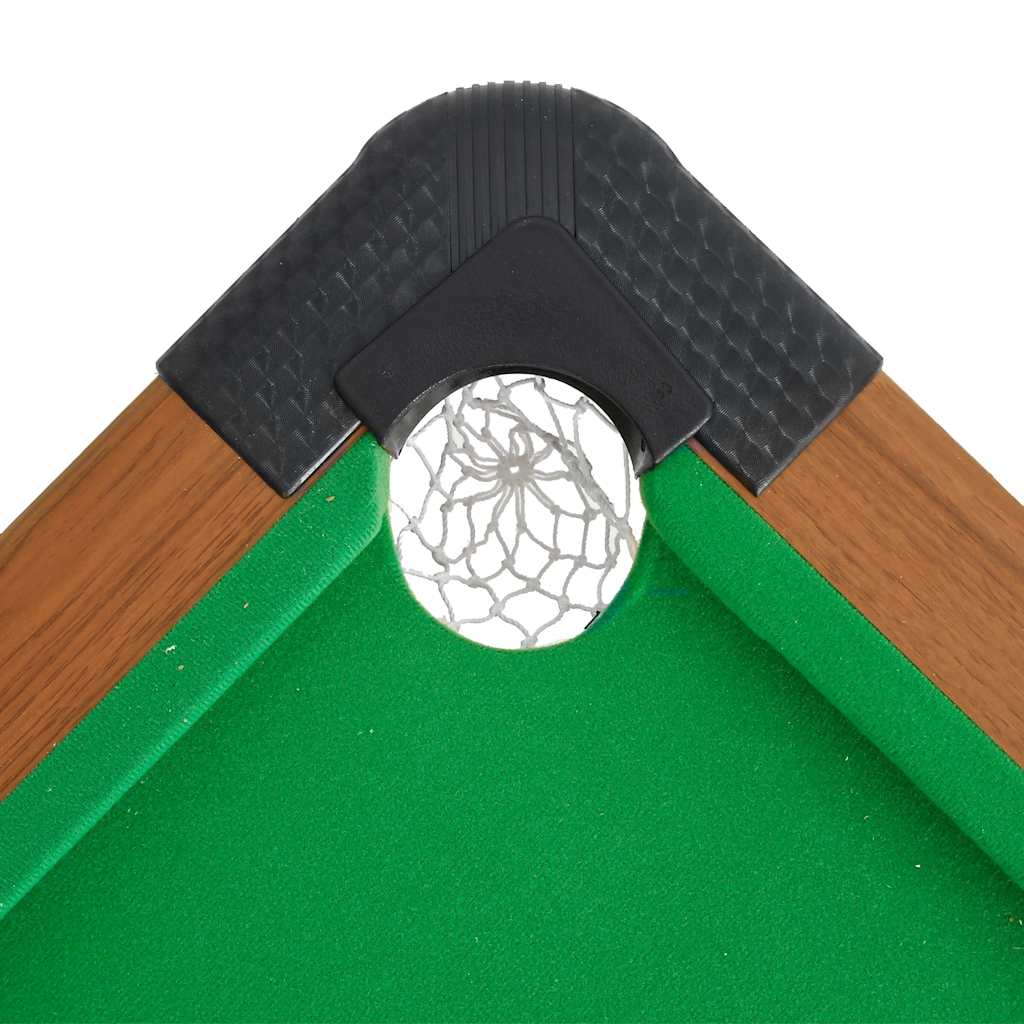 Tavolo da Biliardo 4 Piedi 122x61x76 cm Marrone | homemem39