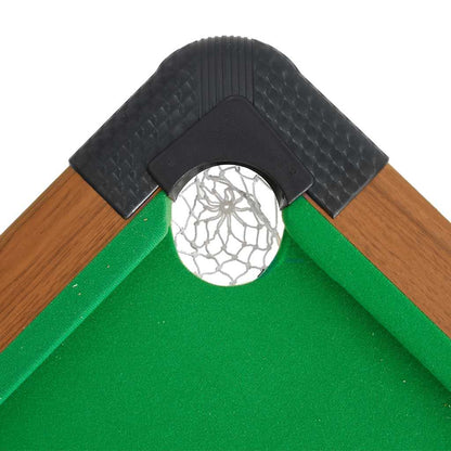 Tavolo da Biliardo 4 Piedi 122x61x76 cm Marrone | homemem39