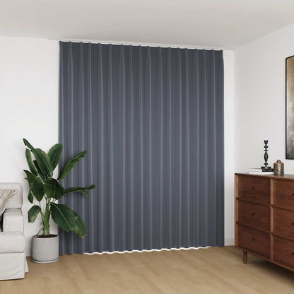 Tenda Oscurante con Ganci Grigia 290x245 cm | homemem39