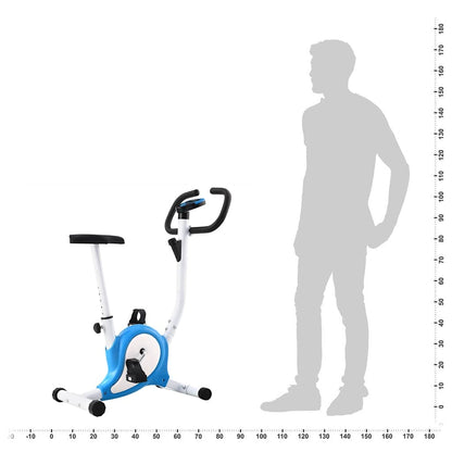 Cyclette Ellittica con Cinghia di Resistenza Blu | homemem39