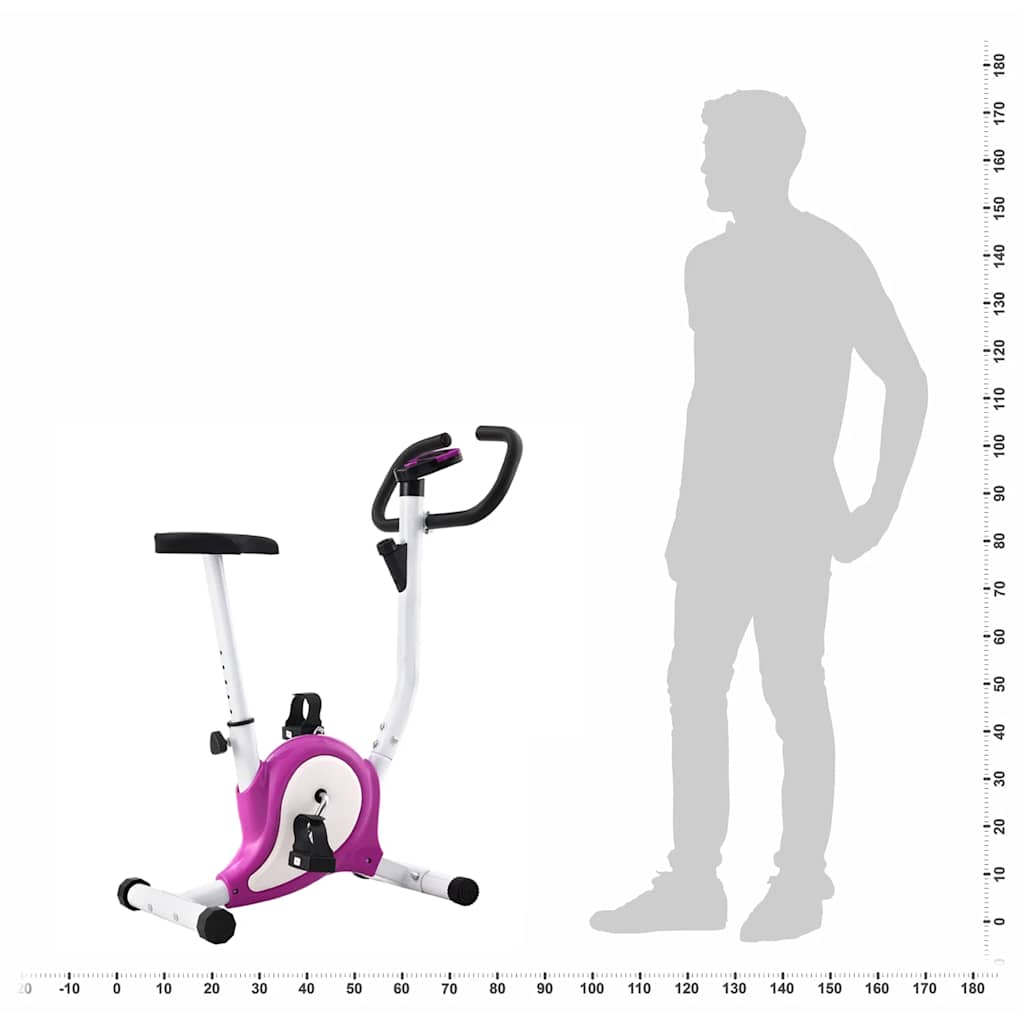 Cyclette Ellittica con Cinghia di Resistenza Viola | homemem39