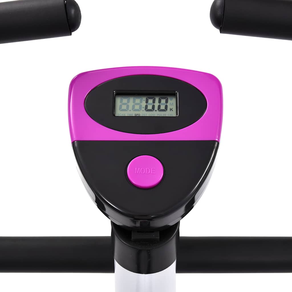 Cyclette Ellittica con Cinghia di Resistenza Viola | homemem39