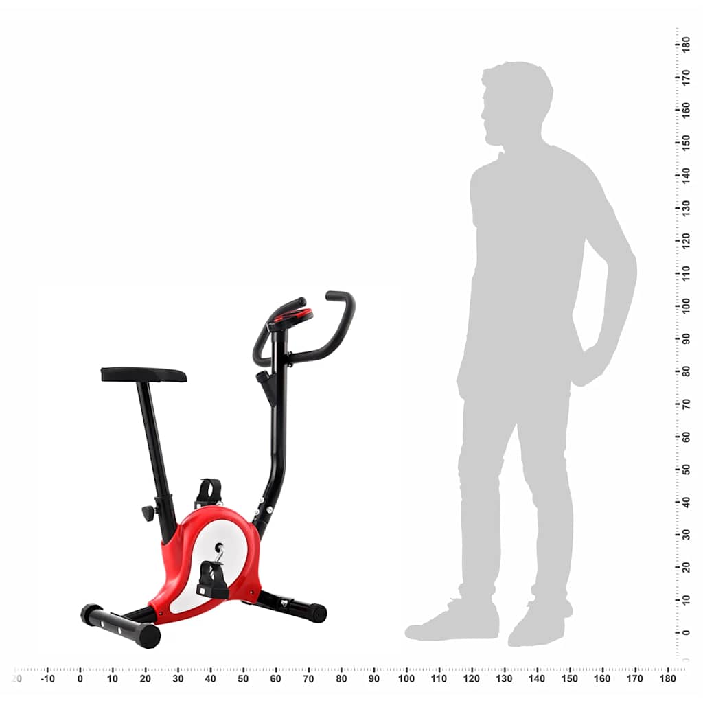 Cyclette Ellittica con Cinghia di Resistenza Rossa | homemem39