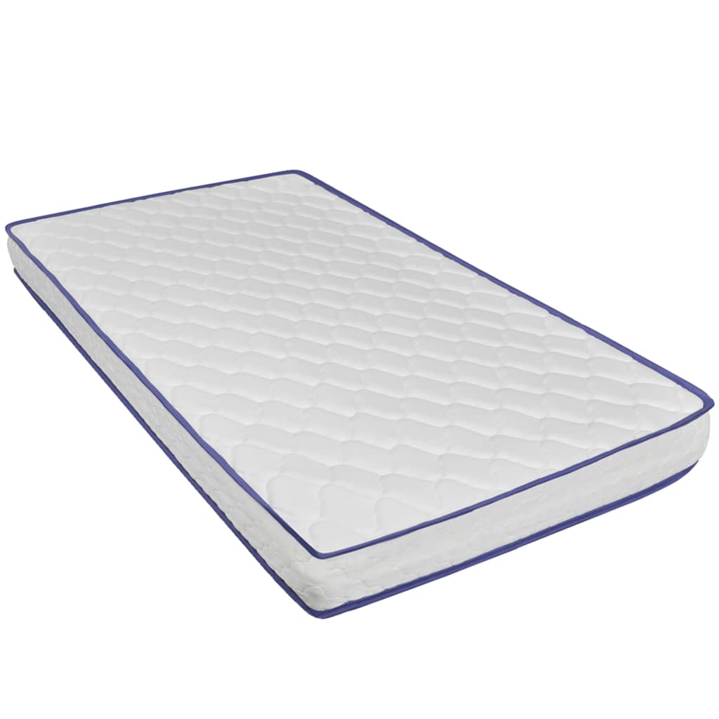 Letto con Materasso Memory Foam Nero in Velluto 180x200 cm | homemem39