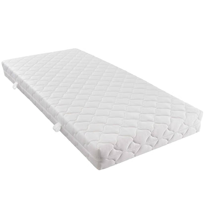 Letto con Materasso Nero in Velluto 180x200 cm | homemem39