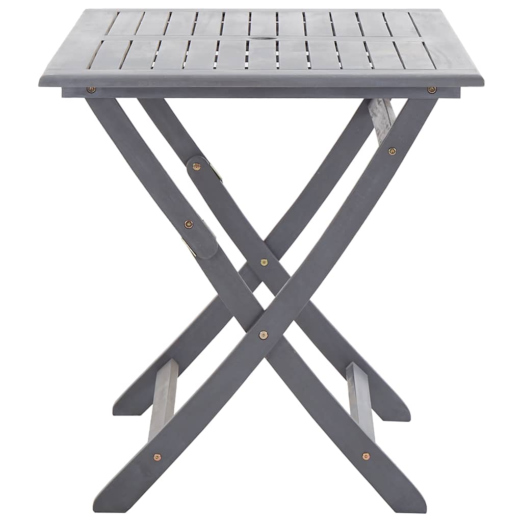 Tavolo da Giardino Pieghevole 120x70x75cm in Massello d'Acacia | homemem39