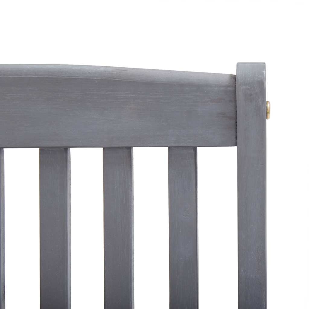 Sedie da Giardino Pieghevoli 4 pz in Legno Massello d'Acacia | homemem39
