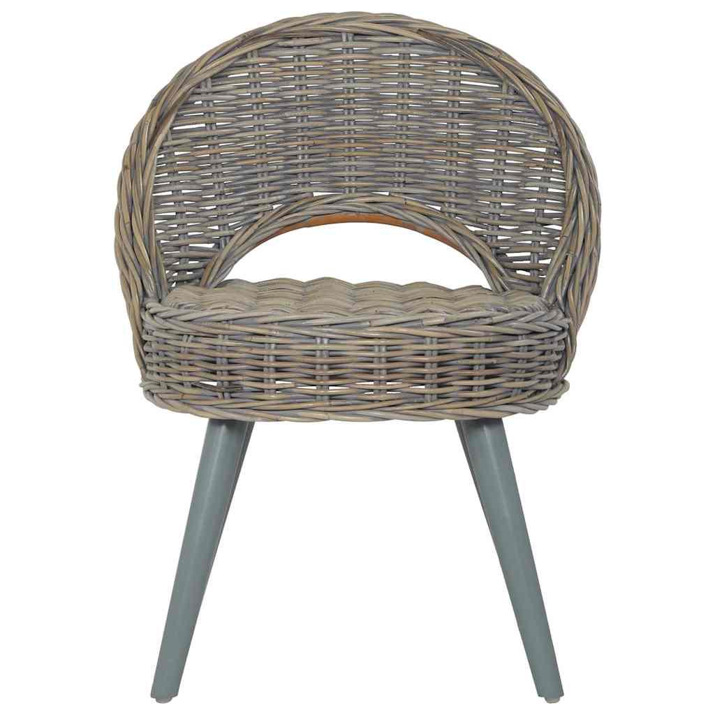 Poltrona in Rattan Kubu Grigio | homemem39
