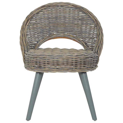 Poltrona in Rattan Kubu Grigio | homemem39