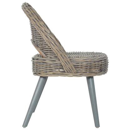 Poltrona in Rattan Kubu Grigio | homemem39