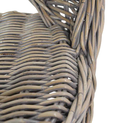 Poltrona in Rattan Kubu Grigio - homemem39