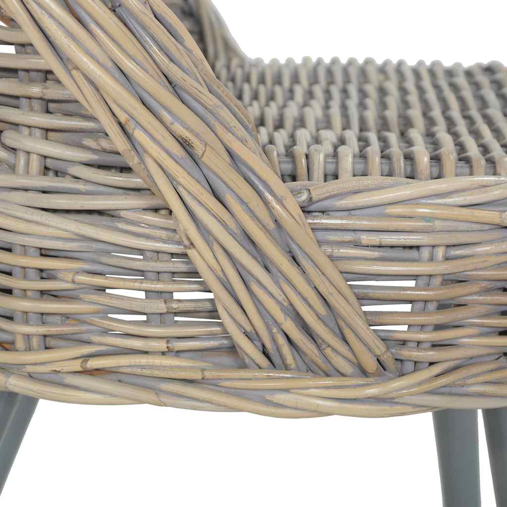 Poltrona in Rattan Kubu Grigio | homemem39