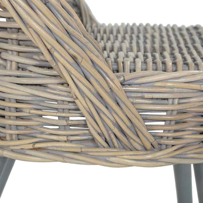 Poltrona in Rattan Kubu Grigio | homemem39