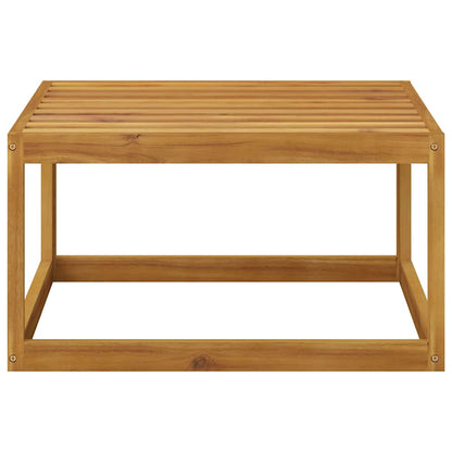 Set Divani Giardino 5 pz con Cuscini Legno Massello di Acacia