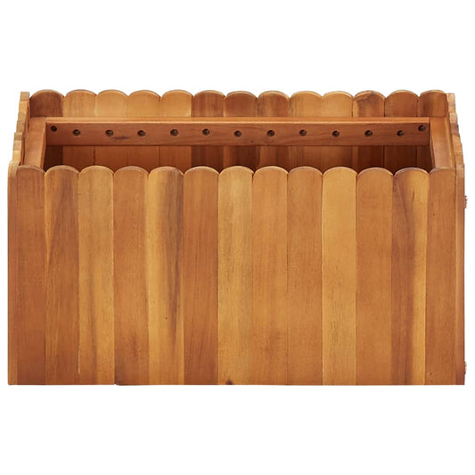Letto Rialzato da Giardino 50x30x25 cm Legno Massello di Acacia | homemem39