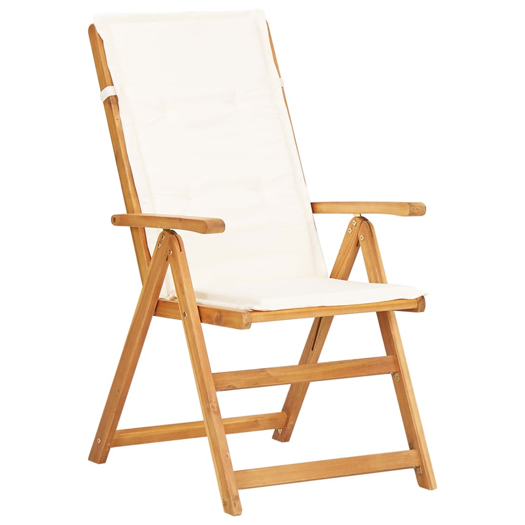 Sedie Reclinabili da Giardino 2 pz Legno Massello d'Acacia - homemem39