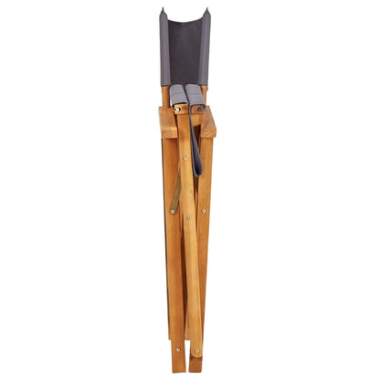 Sedie da Regista 2 pz in Legno Massello di Acacia | homemem39