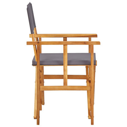 Sedie da Regista in Legno Massello di Acacia - homemem39