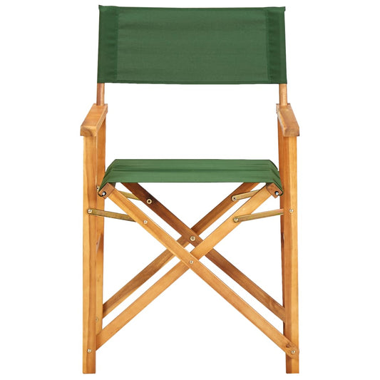 Sedia da Regista in Legno Massello di Acacia Verde | homemem39