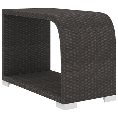 Set Divani da Giardino 11 pz con Cuscini in Polyrattan Nero - homemem39