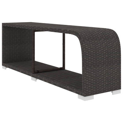 Set Divani da Giardino 11 pz con Cuscini in Polyrattan Nero - homemem39