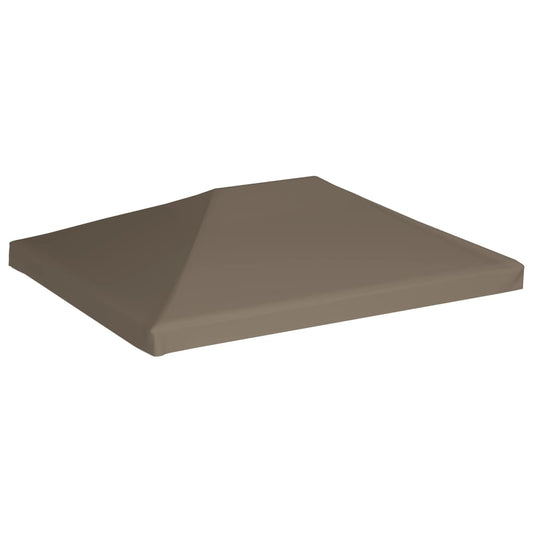Copertura Superiore per Gazebo 310 g/m² 3x3m Grigio Talpa - homemem39