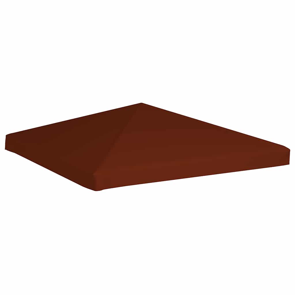 Copertura Superiore Gazebo 310g/m² 3x3 m Terracotta | homemem39