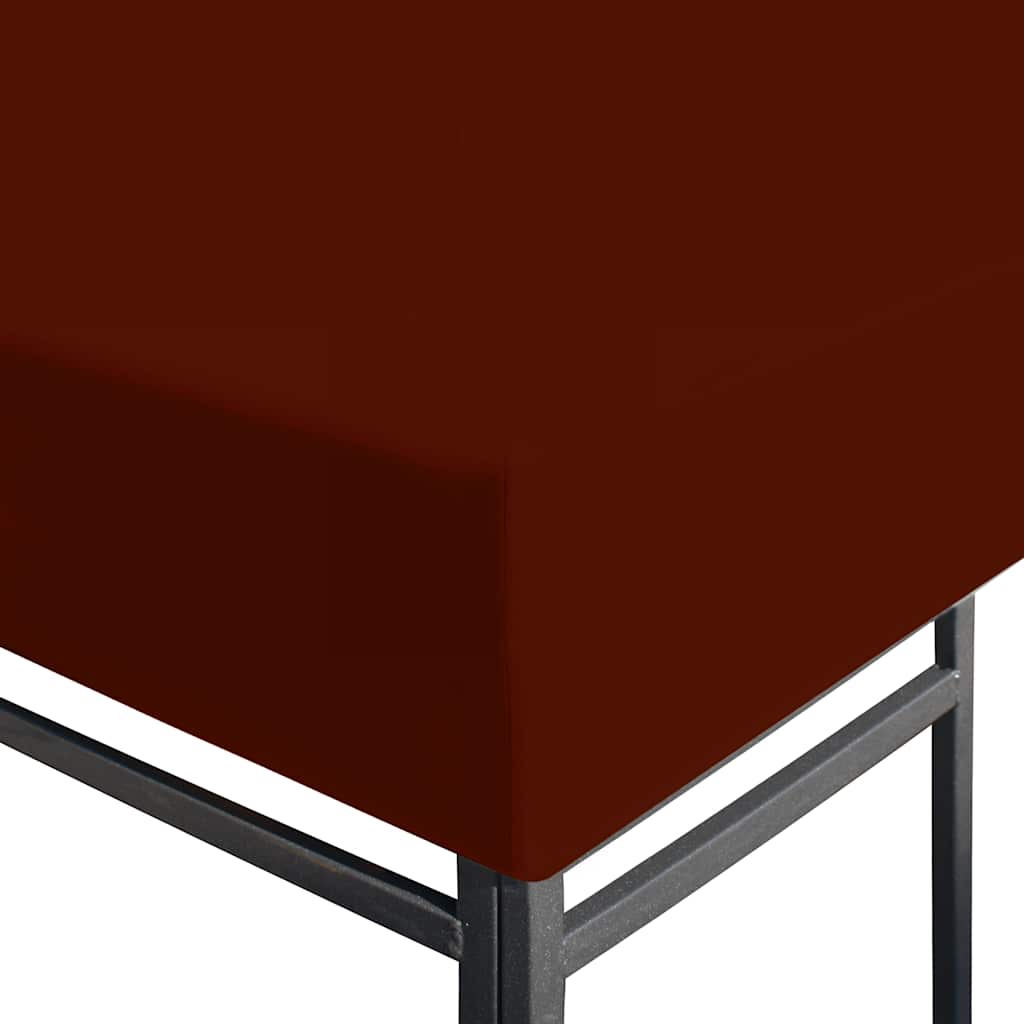 Copertura Superiore Gazebo 310g/m² 3x3 m Terracotta | homemem39