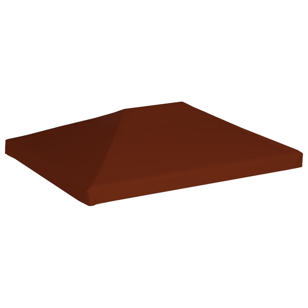 Copertura Superiore Gazebo 310g/m² 3x4m Terracotta - homemem39