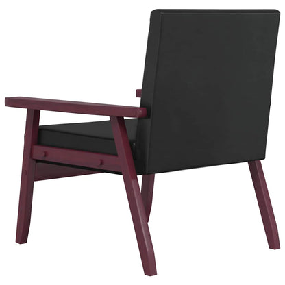 Set di Divani 2 pz Nero in Similpelle | homemem39