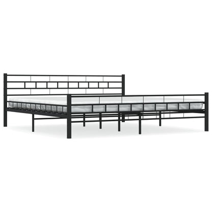 Giroletto Nero in Acciaio 200x200 cm | homemem39