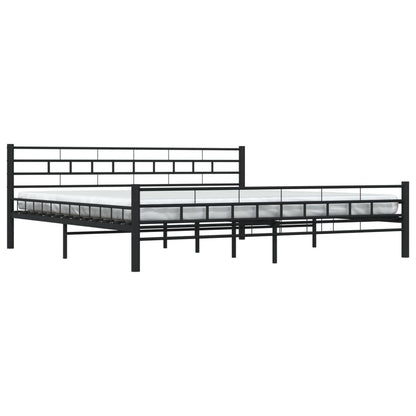Giroletto Nero in Acciaio 200x200 cm | homemem39