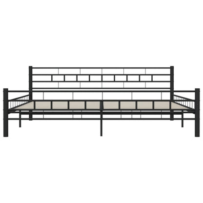 Giroletto Nero in Acciaio 200x200 cm | homemem39